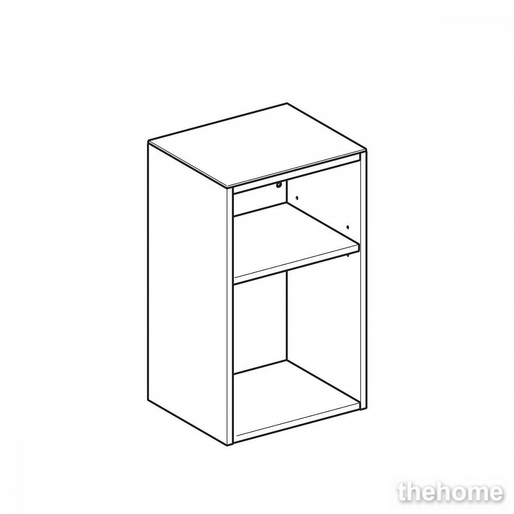 Подвесной шкаф Geberit Smyle Square 500.358.JR.1 коричневый - 2