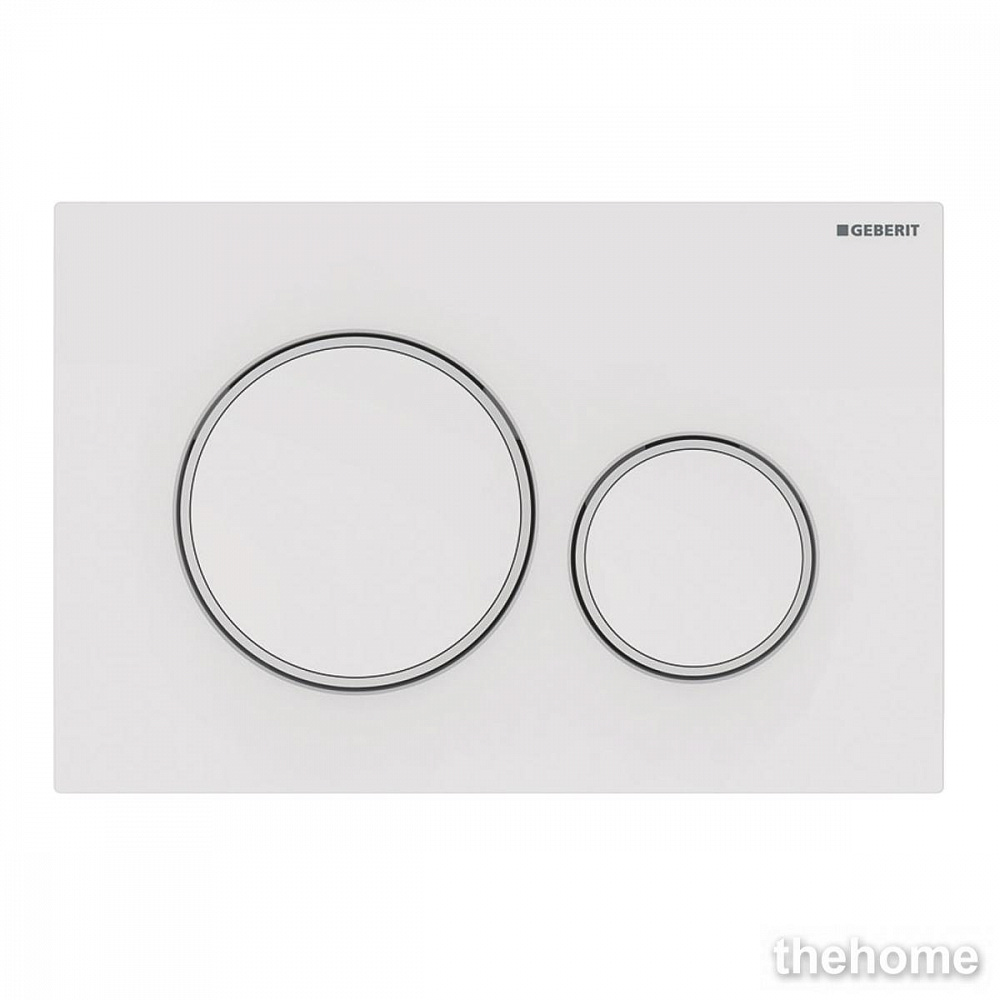 Клавиша смыва Geberit Sigma 115.882.11.1 белая - TheHome