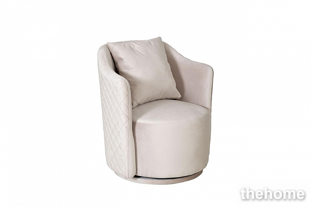 Кресло Verona Basic вращающееся велюр беж. Bel09 70*77*80см Garda Decor - 2