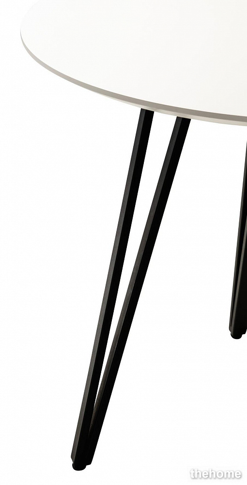 Стол R-Home Диего d960 белый со скосом - 5