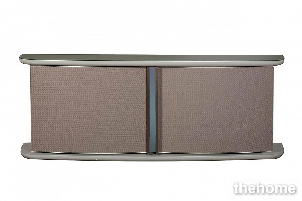 58DB-CH19263 Комод Bel Air плетеная экокожа/стекло 220*50*79см Garda Decor - TheHome