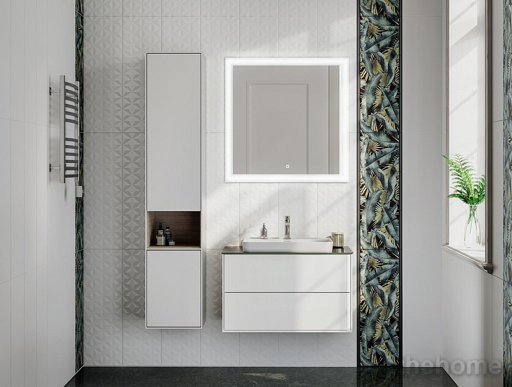 Шкаф-пенал Kerama Marazzi Plaza 35 см PL.M.170\WHT белый - 2