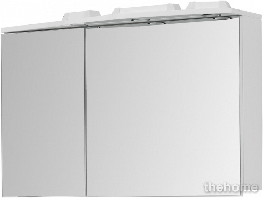 Зеркало-шкаф Aquanet Грация 95 R 00165007 белый - 5