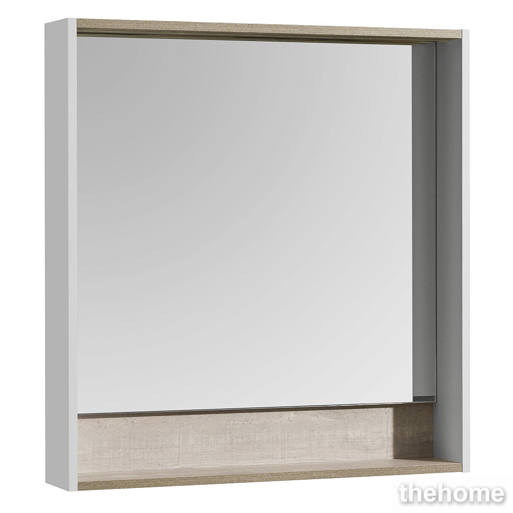 Зеркало Aquaton Капри 80 1A230402KPDA0 бетон пайн - TheHome