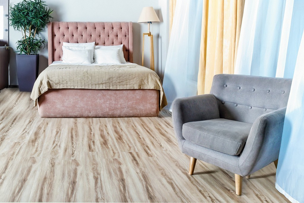 Каменно-полимерная плитка Alpine Floor Real Wood Клен Канадский Синхронное тиснение ЕСО 2-8 - TheHome