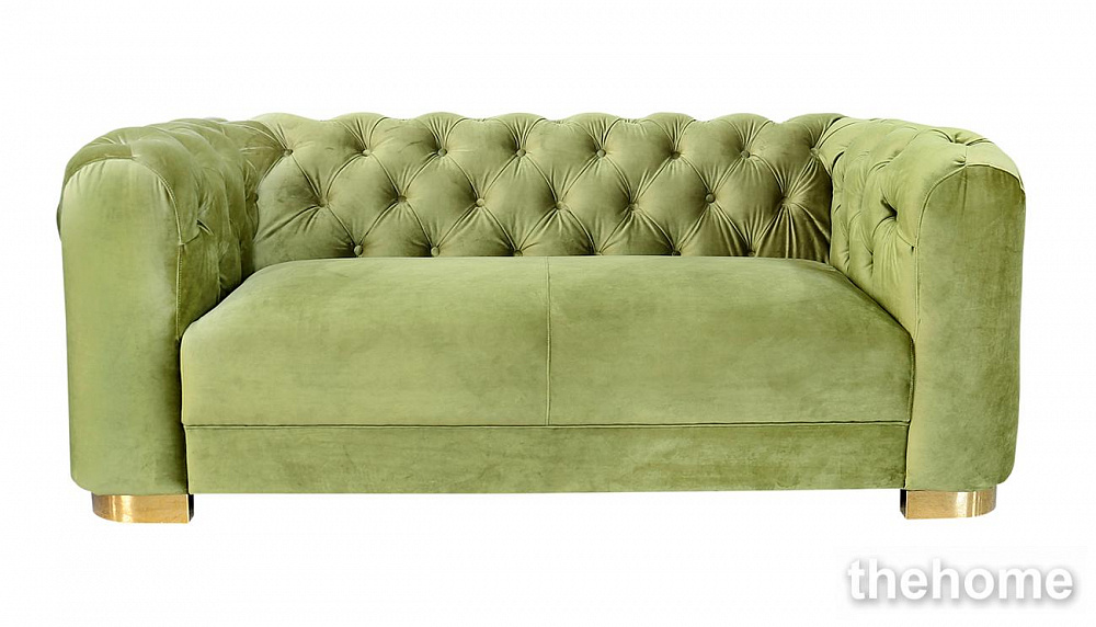 87YY-1808 OLV Диван двухместный оливковый 188*93*75см Garda Decor - TheHome