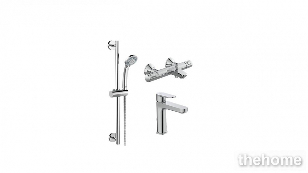 Душевой комплект Ideal Standard Ceratherm T25 3 в 1 BC984AA - TheHome