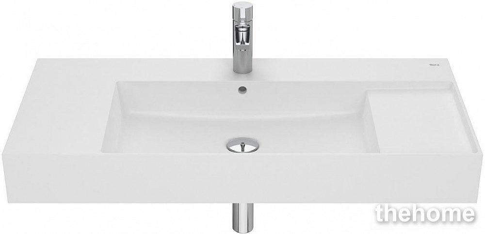Раковина 100 см Roca Inspira square 32752A620 матовый белый - TheHome