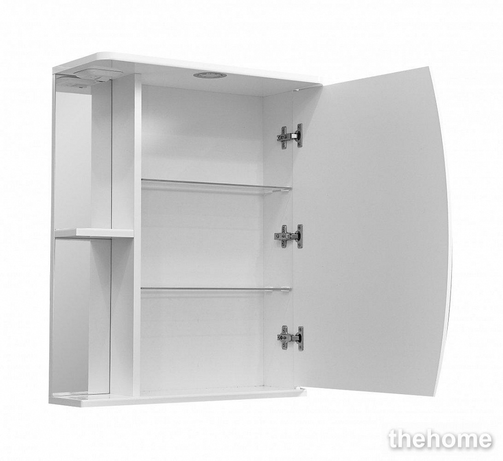 Зеркальный шкаф Stella Polar Волна Лана 55/C SP-00000044 55 см, правый, белый - 4