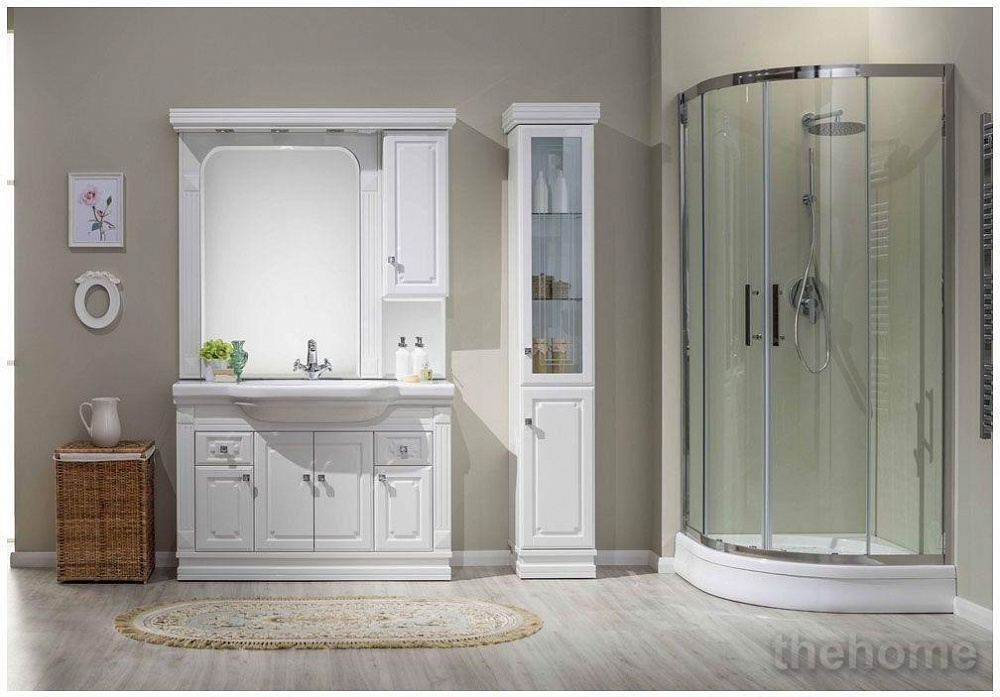 Зеркало-шкаф Aquanet Фредерика 125 00182012 белый - 5
