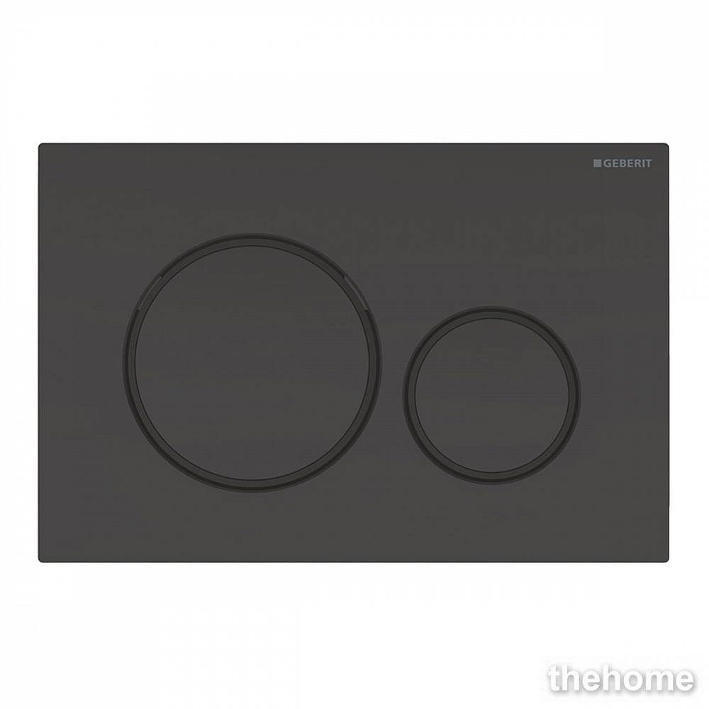Клавиша смыва Geberit Sigma 115.882.DW.1 черная - TheHome