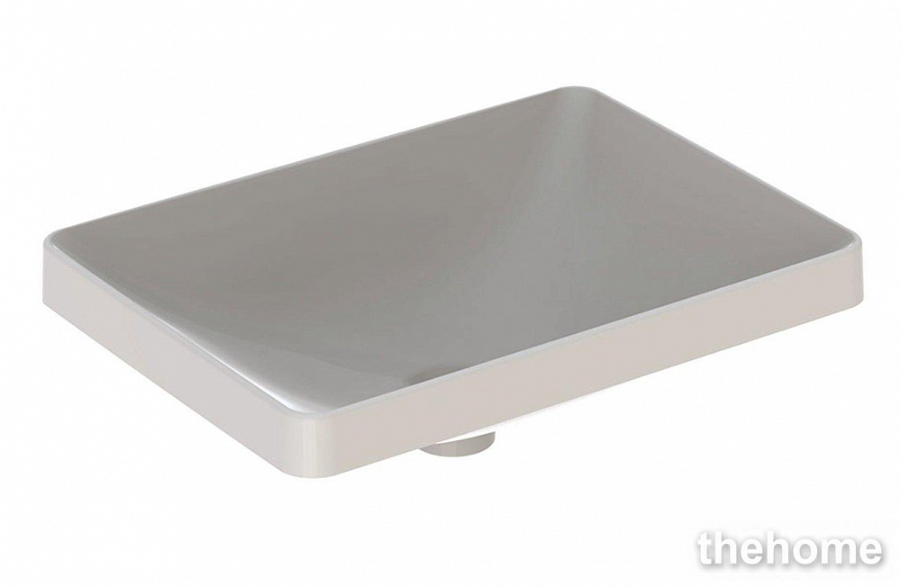 Раковина Geberit Variform 500.738.01.2 55x40 см прямоугольная без перелива - TheHome