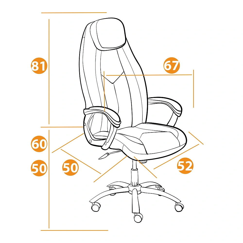 Кресло BOSS Lux TetChair 19392 - 18
