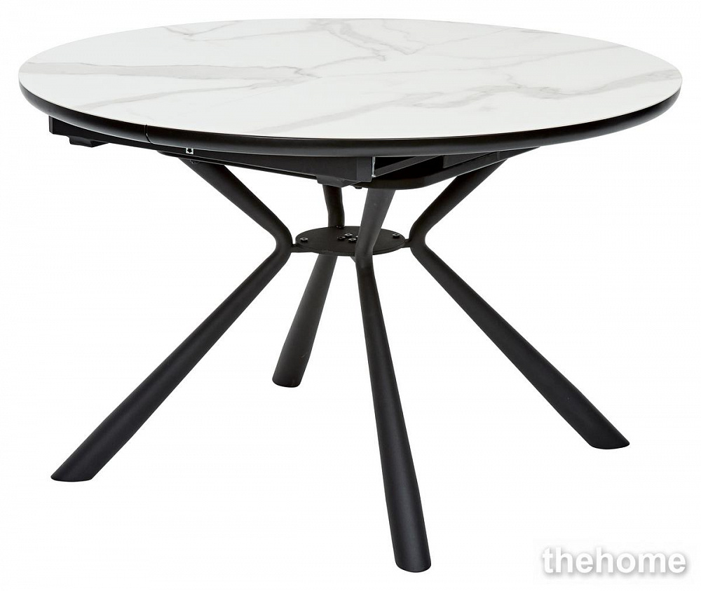 Стол обеденный М-Сити HT8069GNTL45BLCK белый - TheHome