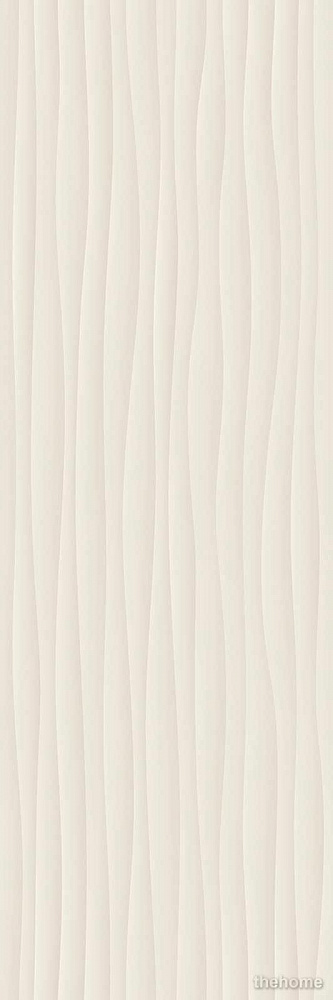 Плитка Eclettica Cream Struttura Wave 3D 40x120 - TheHome