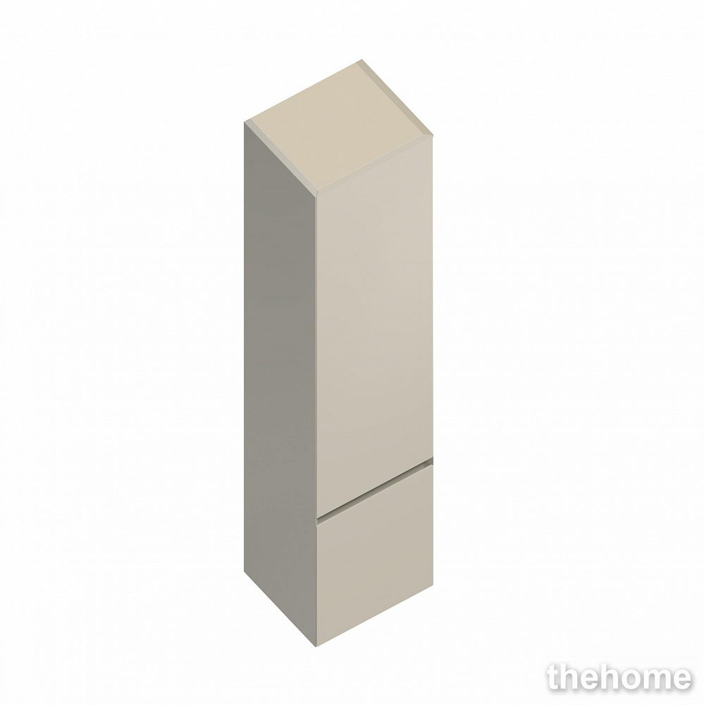 Шкаф-пенал Kerama Marazzi Cubo 35 см CU.165lh\LIM бежевый - TheHome