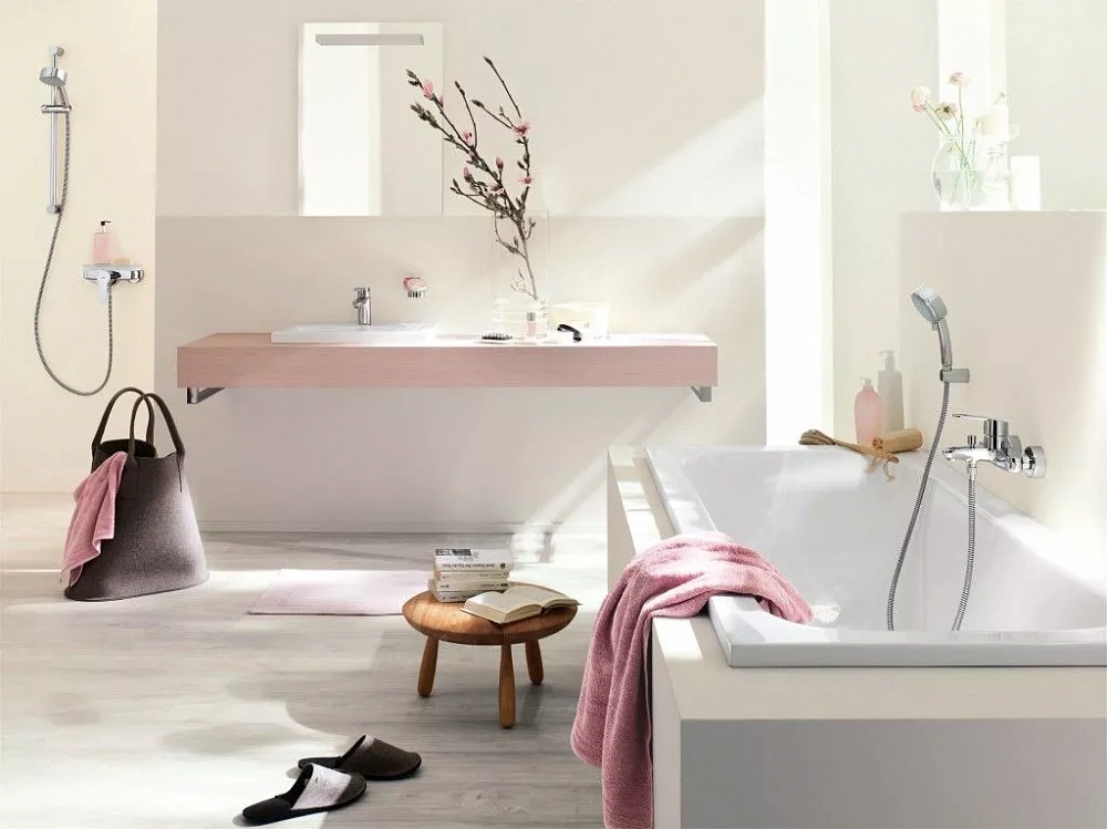 Смеситель Grohe Eurostyle Cosmopolitan 33591002 для ванны с душем - 7