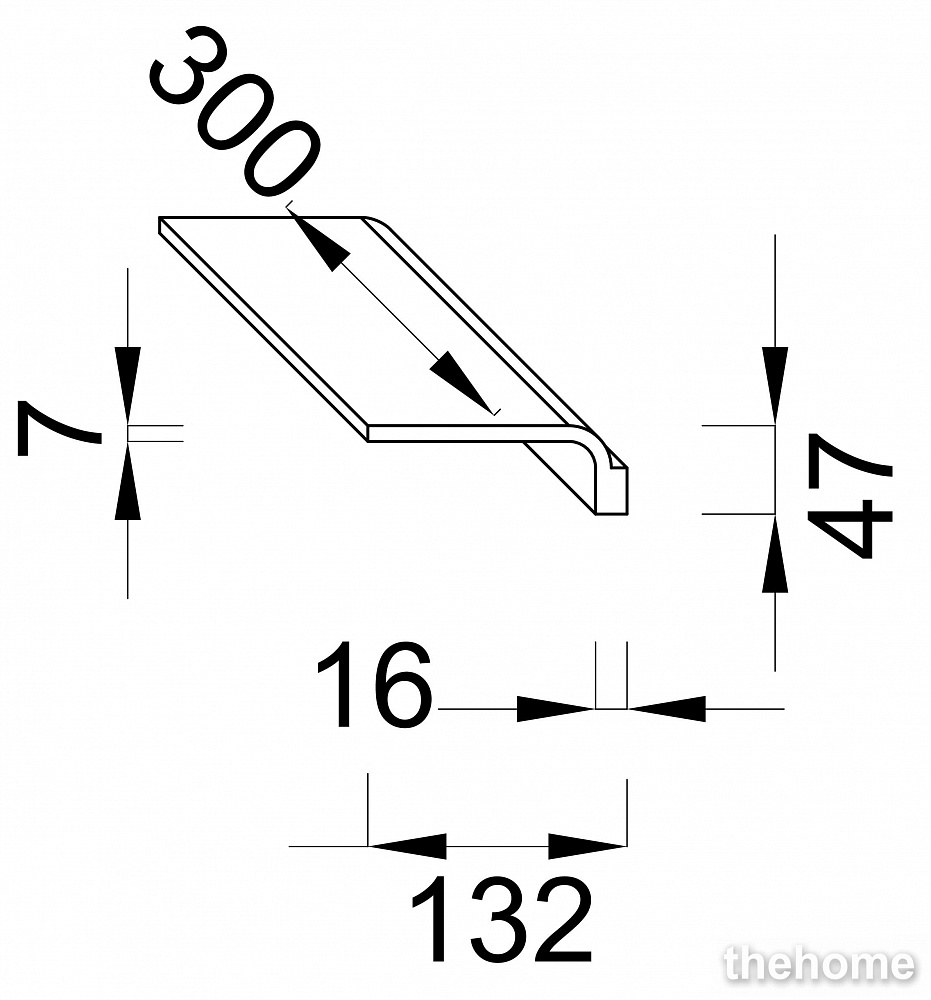 Светильник светодиодный Jacob Delafon EB1497-NF, без отделки - 3