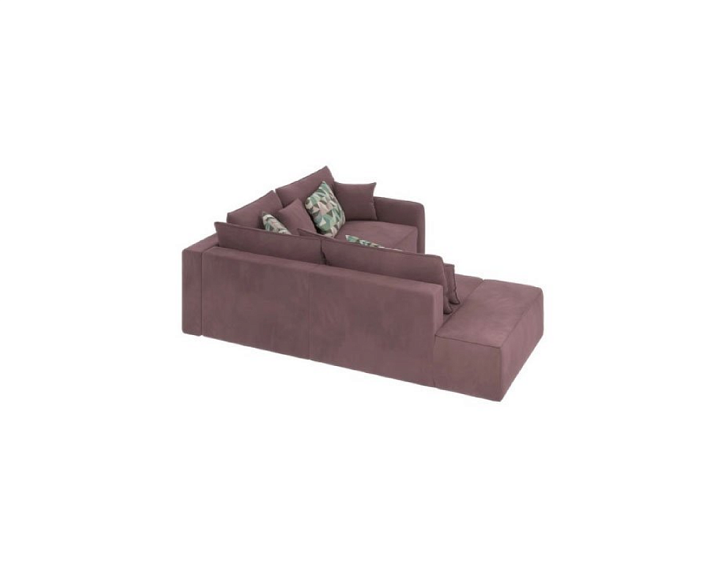 Диван угловой DeeOne Портленд-1 AAA41308007 розовый - 4