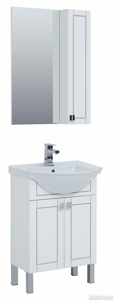 Зеркало-шкаф Aquanet Эрвин 60 00260300 белый - 2