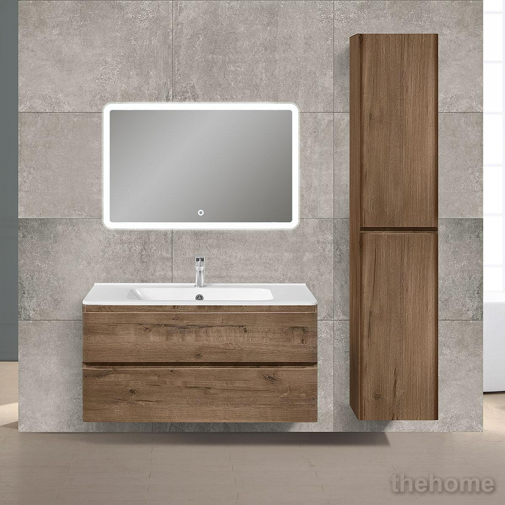 Тумба под раковину Vincea Vico 100 см подвесная, ящики soft close, V.Oak - 3