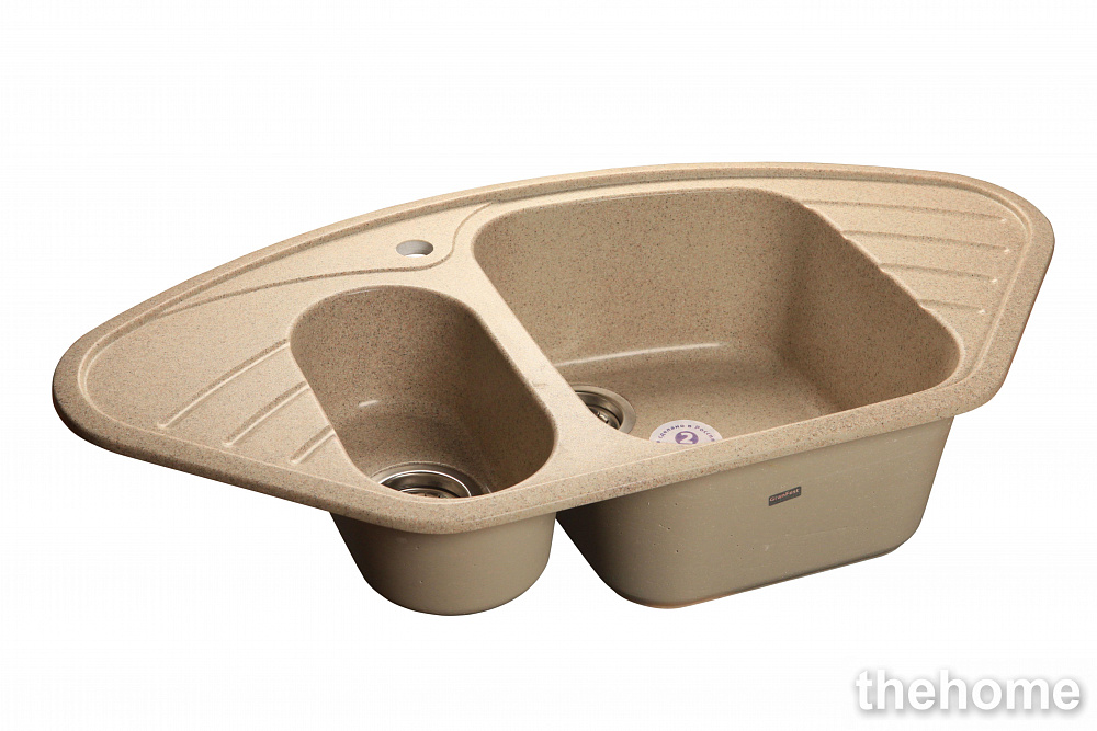 Кухонная мойка GranFest Corner GF-C960E 417596 песочная - TheHome