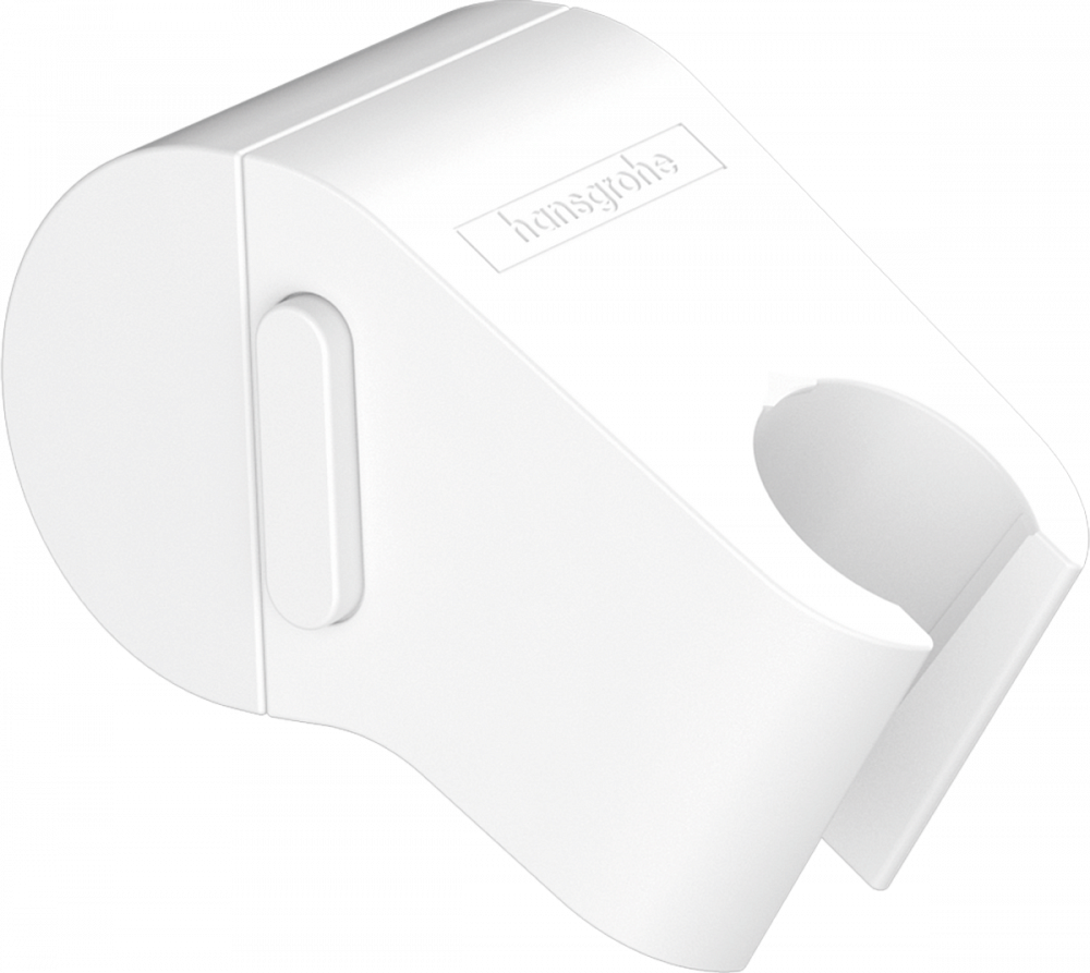 Держатель для душа Hansgrohe WallStoris 27917700, матовый белый - TheHome
