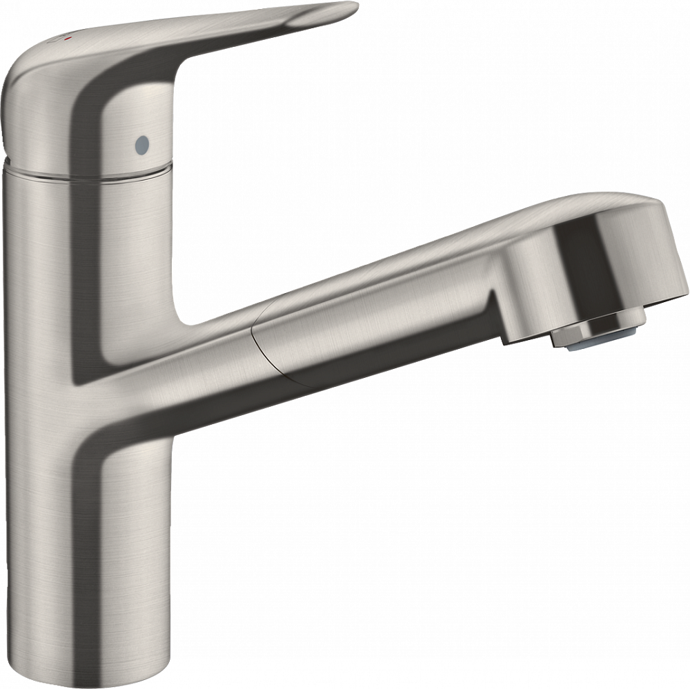 Смеситель Hansgrohe Focus M43 71814800 для кухонной мойки, под сталь - TheHome