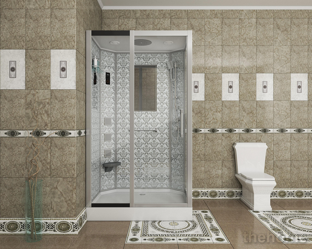 Душевая кабина Niagara Luxe NG-7711WL 120x90x220 левая с гидромассажем стекло прозрачное - 2