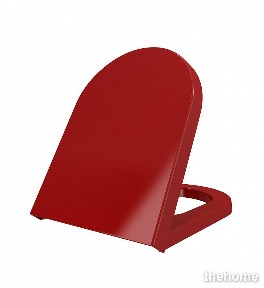 Сиденье с крышкой Bocchi Taormina/Jet Flush A0300-019 красное - TheHome