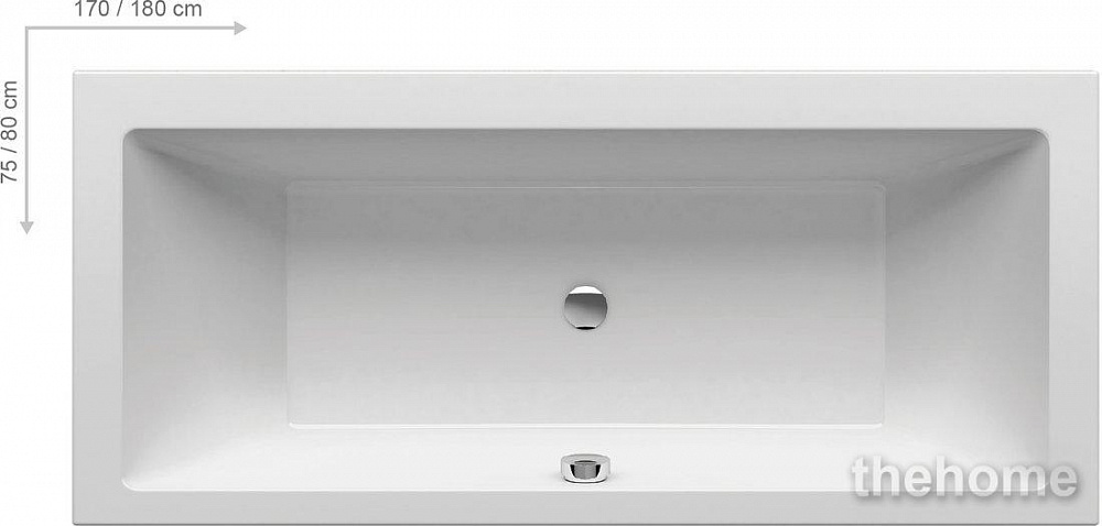Акриловая ванна Ravak FORMY 01 170x75 - TheHome