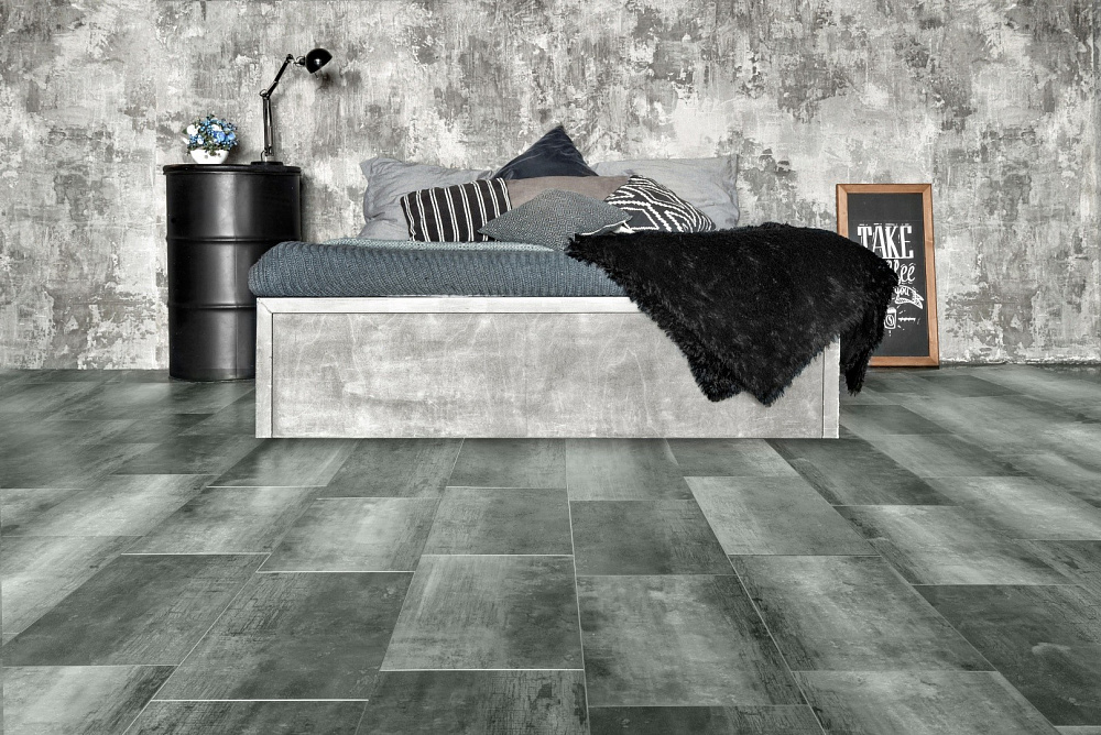 Каменно-полимерная плитка Alpine Floor Stone Mineral Core Корнуолл (без подложки) ECO 4-10 - TheHome