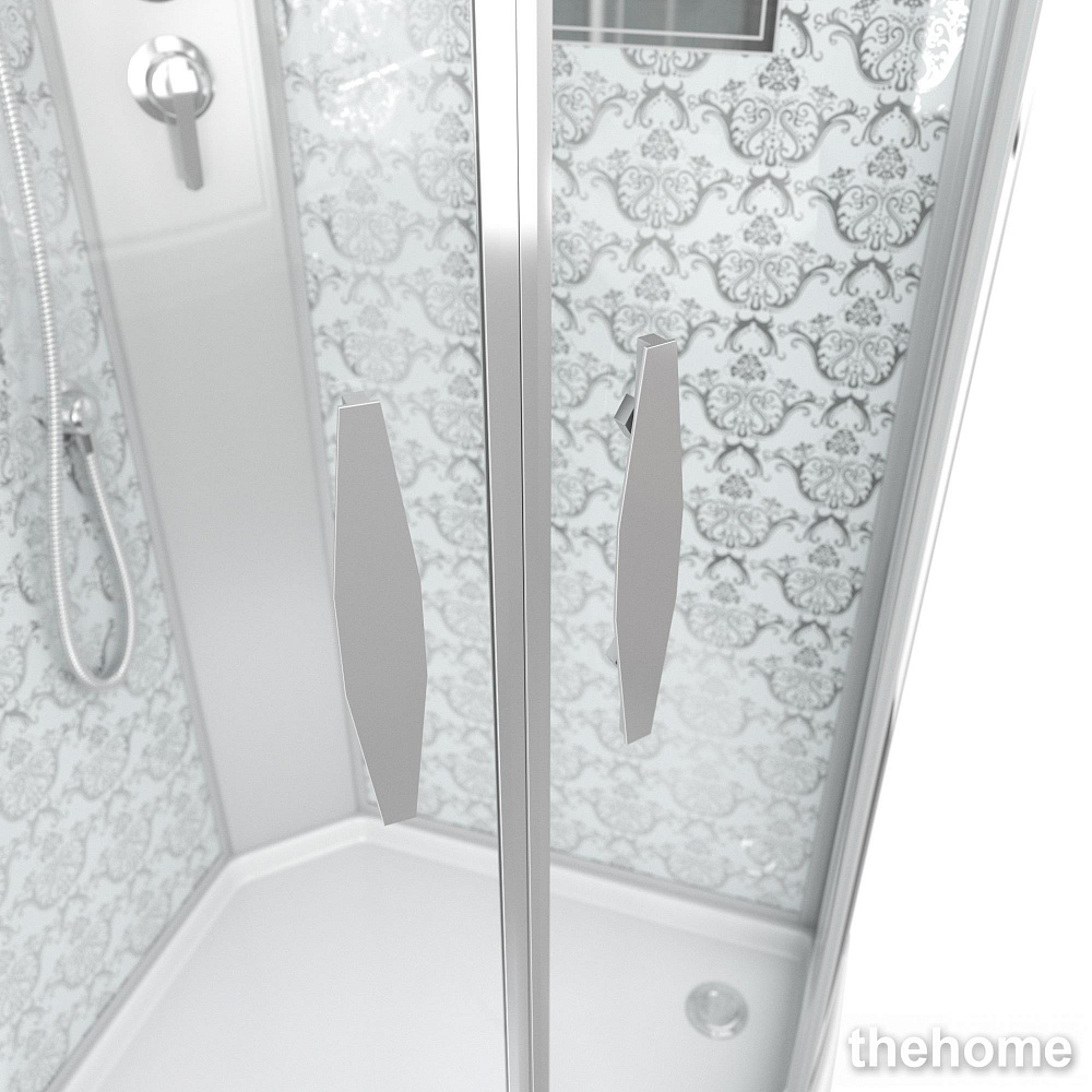 Душевая кабина Niagara Luxe NG-7715WBK 90х90х210 стекло прозрачное - 3