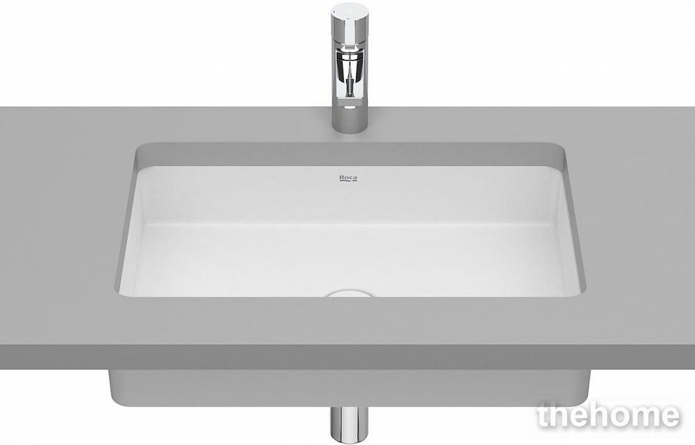 Раковина 61 см Roca Inspira square 327535620 матовый белый - TheHome