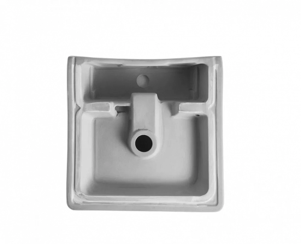 Раковина Orange B04-405w накладная 41x42см белая - 5