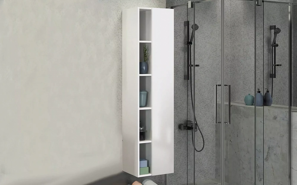 Шкаф-пенал Comfortу Милан-40 белый - TheHome