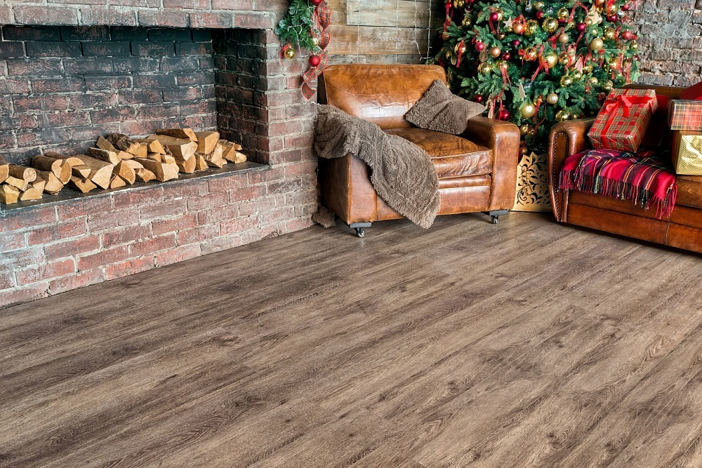 Каменно-полимерная плитка Alpine Floor Grand Sequoia ВЕНГЕ ГРЕЙ ECO 11-8 - TheHome