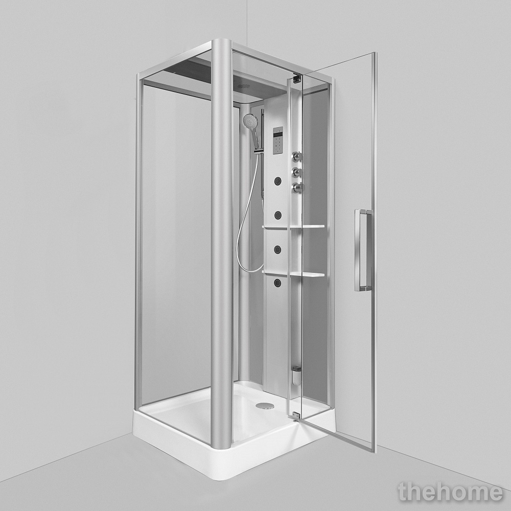 Душевая кабина Am.Pm Awe 90x90 с баней - 4