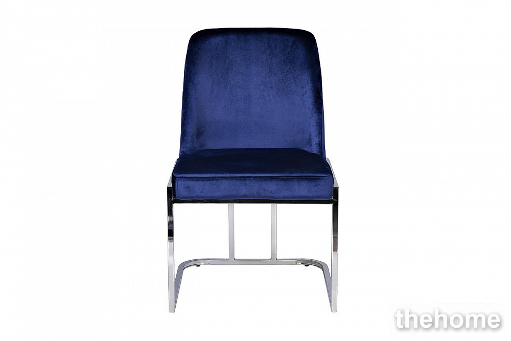GY-DC8365-B Стул велюр синий/хром 54*56*89см Garda Decor - TheHome