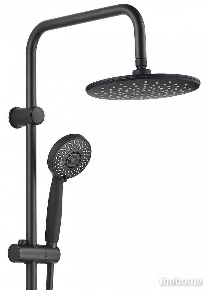 Душевая стойка Aquanet Passion R AF300-70-R-B, матовый черный - 2