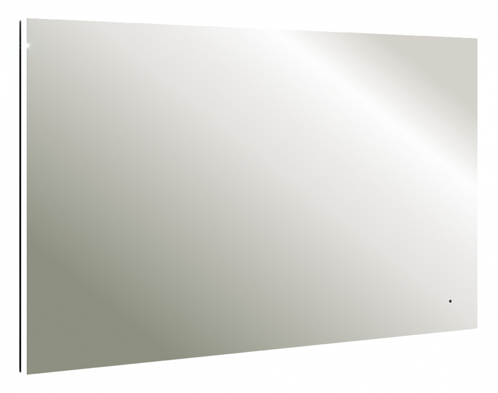 Зеркало Aquanika Quadro 100х70 см AQQ10070RU126 с подсветкой и сенсорным выключателем - TheHome