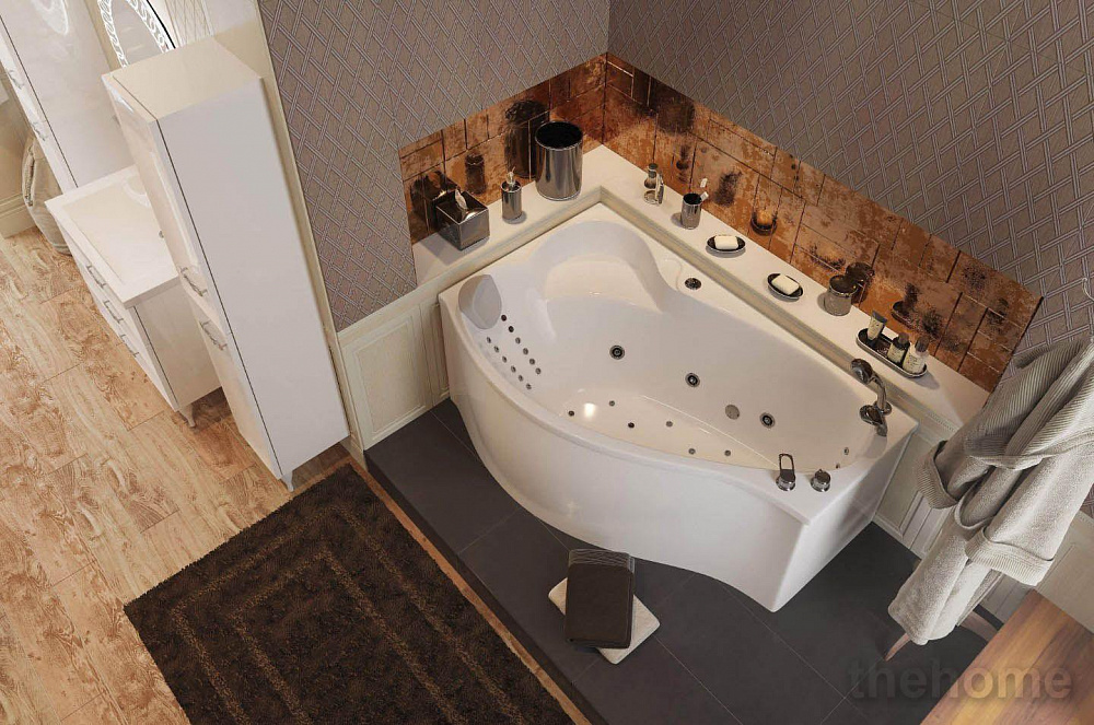 Акриловая ванна 1MarKa Gracia 160x95 L - 3