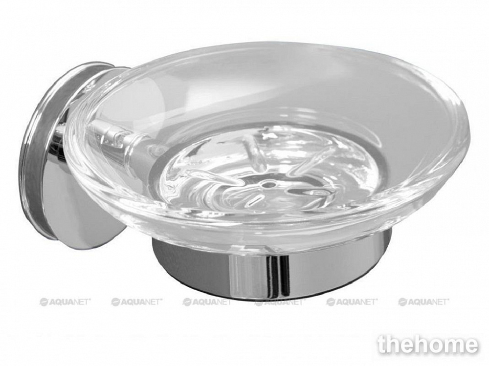 Мыльница с держателем Aquanet 6385, хром - TheHome