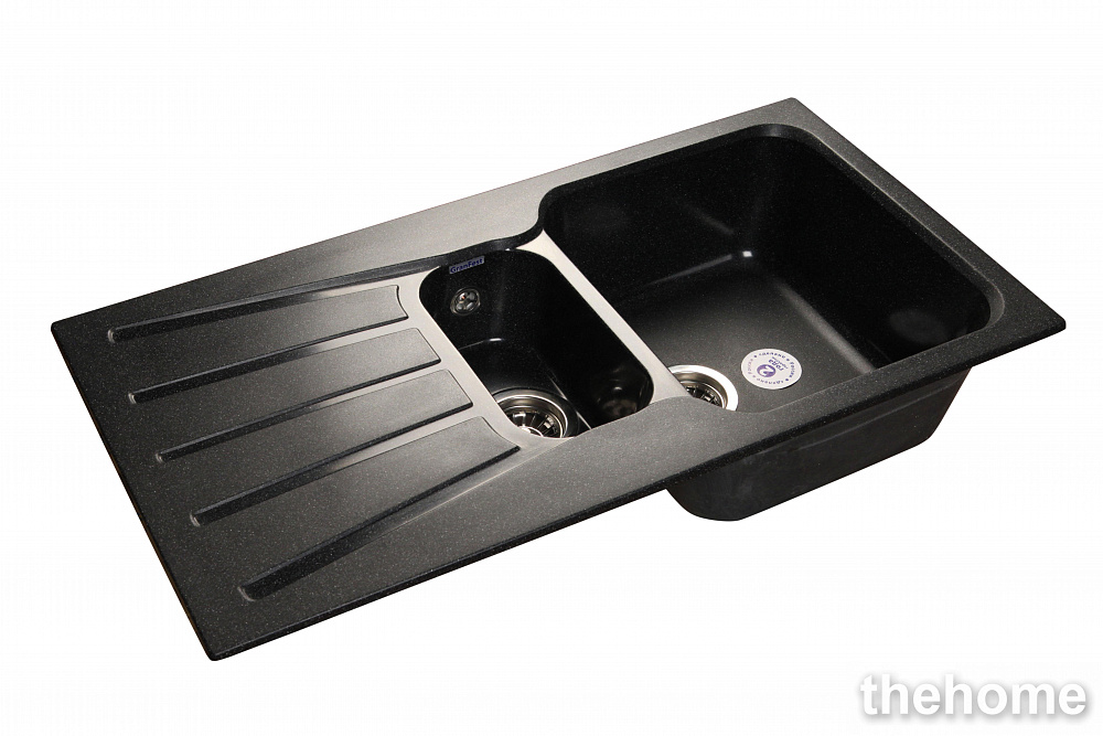 Кухонная мойка GranFest Standart GF-S940KL 417809 черная - TheHome