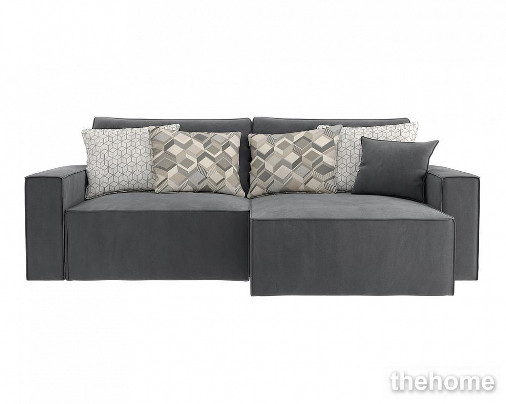 Диван угловой DeeOne Корсо-3 AAA41378006 серый - TheHome