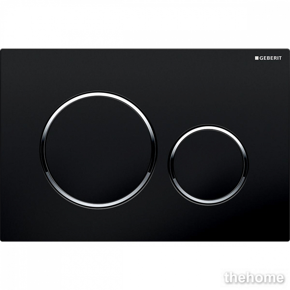 Клавиша смыва Geberit Sigma 115.882.KM.1 черная - TheHome