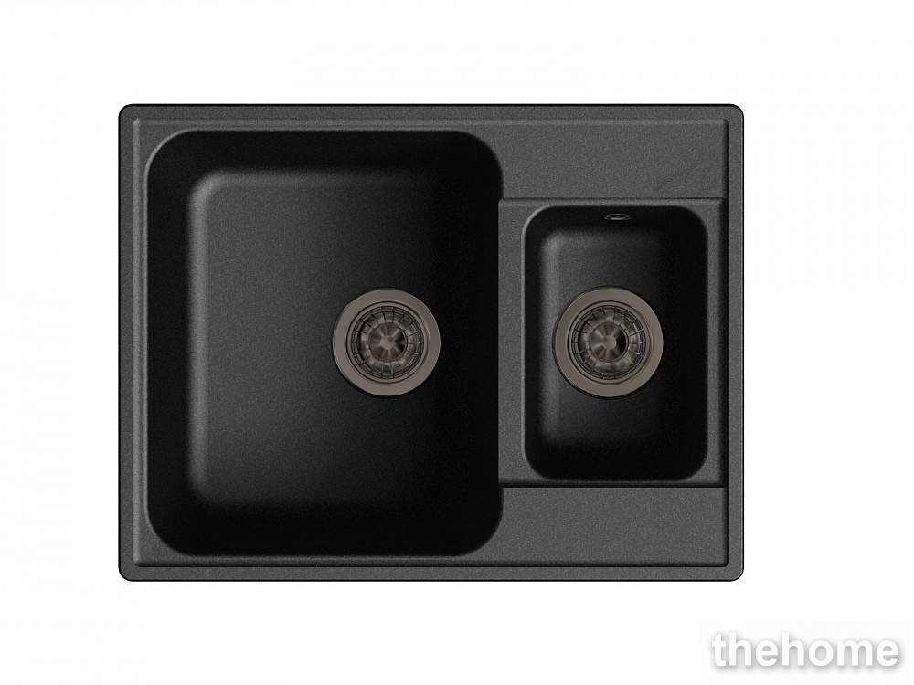 Кухонная мойка GranFest Quarz GF-Z09 444896 черная - TheHome
