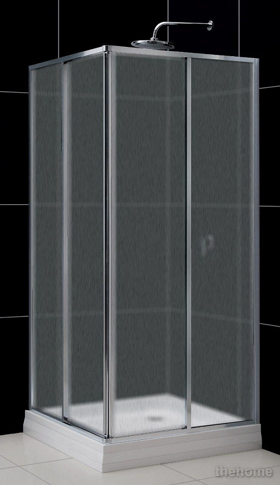 Душевой уголок RGW Classic CL-32 900x900x1850 профиль хром, стекло шиншилла - TheHome