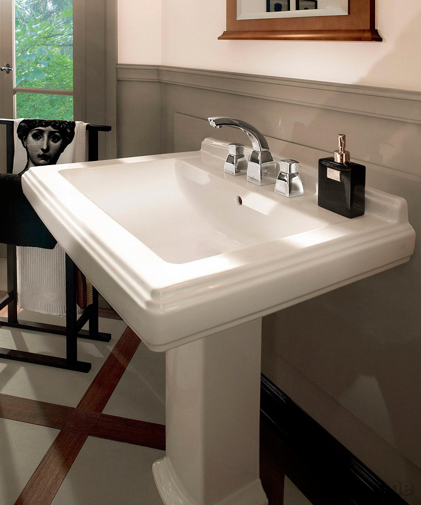 Раковина Villeroy & Boch Hommage 7101 75 R2 star white - 9