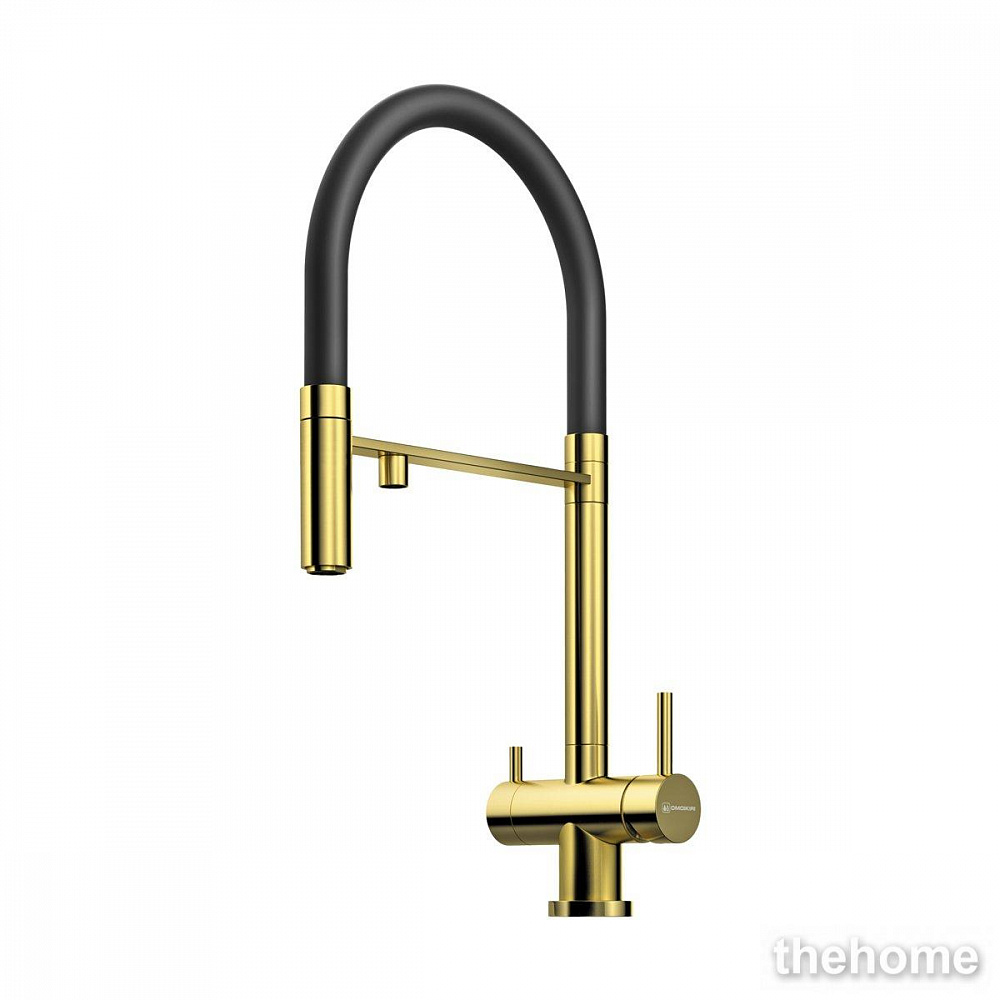 Смеситель Omoikiri Kanto-PVD-LG для кухонной мойки, 4994014 - TheHome